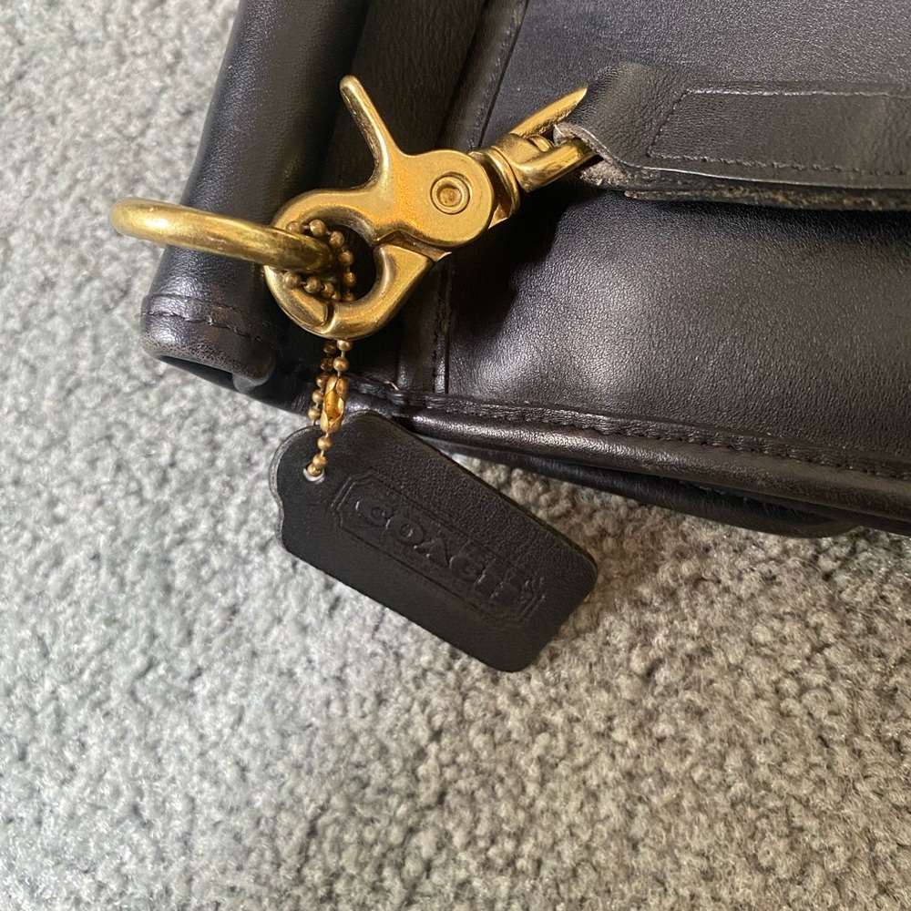Vintage Coach Glove Leather Willis Bag Style ~ 9927 - Picture 12 of 16